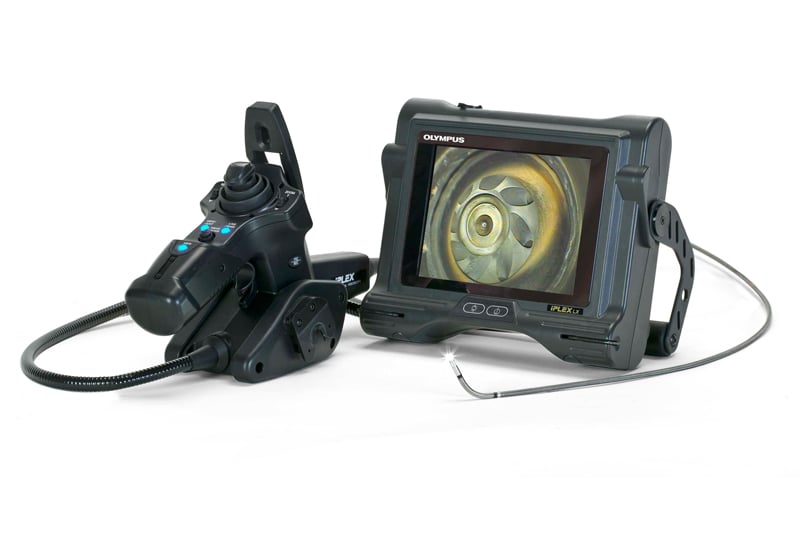 Olympus IPLEX LX and LT Borescope for Remote Visual Inspection (RVI)