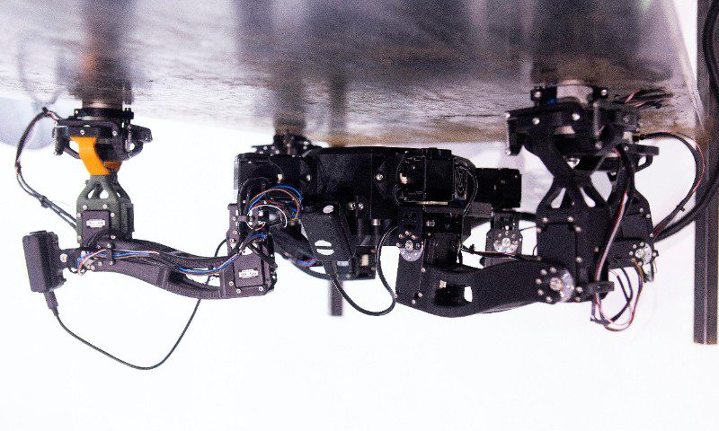 Nexxis image of upside down robotic