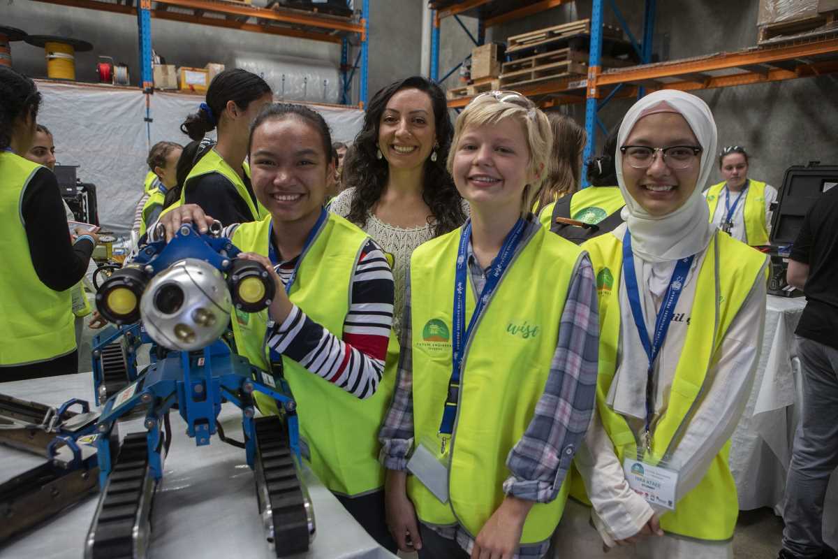 3 WISE (Women in Subsea Engineering) attendees visit Nexxis in Perth